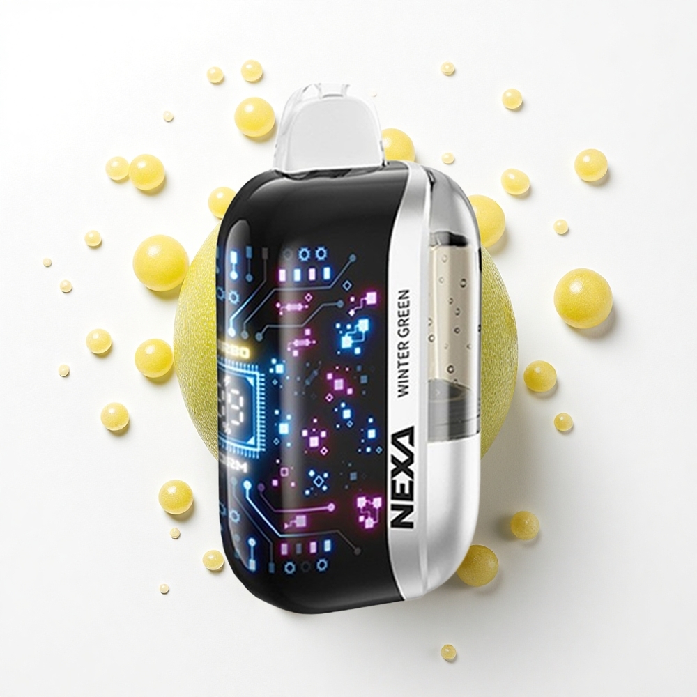NEXA Ultra 50000 Puffs Zimowa Zielona Ekran 3D