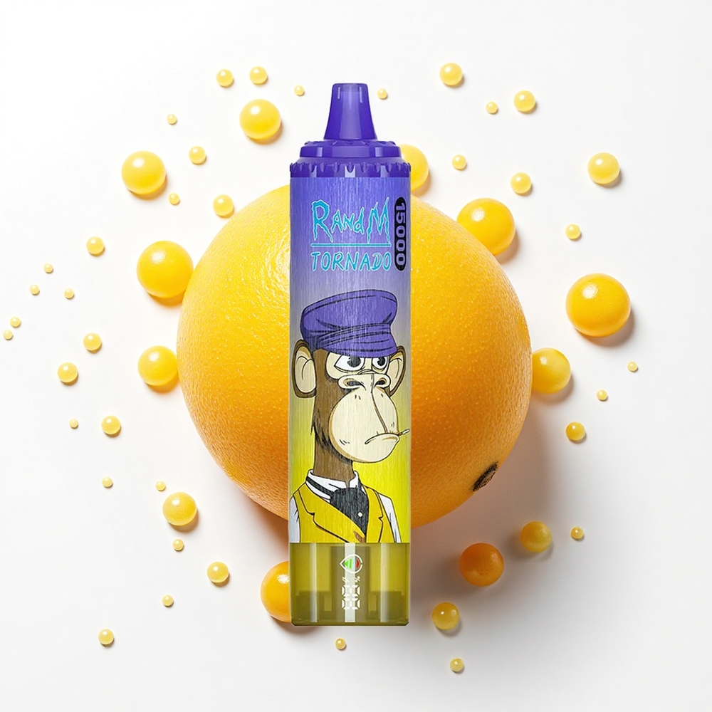RandM Fumot Tornado 15000 Puffs Mango na Lodzie z Mesh i 25ml