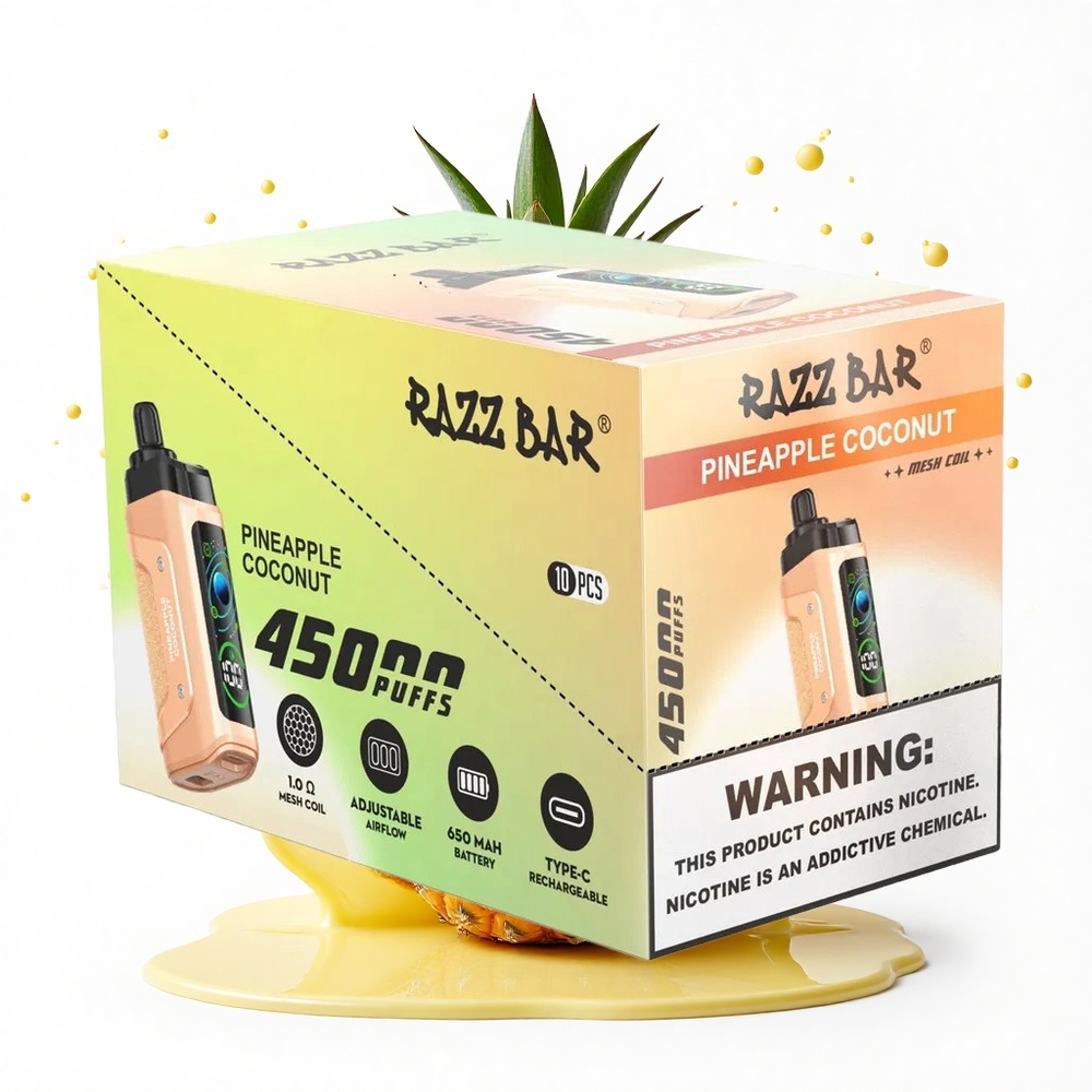 Razz Bar 45000 Puffs Ananas Kokos Typ-C 20 mg