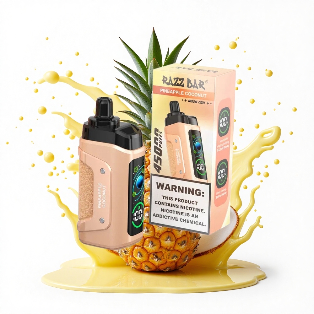 Razz Bar 45000 Puffs Ananas Kokos Typ-C 20 mg