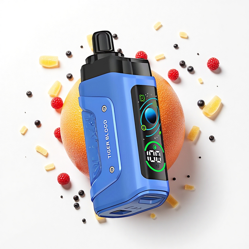 Razz Bar 45000 Puffs Krwi Tygrysa Mesh 20 mg Odmienny Powiew