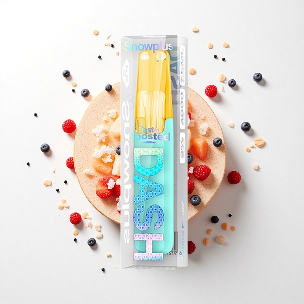 Snowplus Dash 4000 Puffs Biały Mróz Ceramiczny 530 mAh