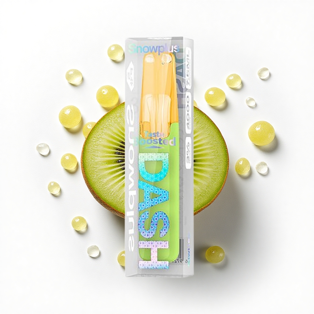 Snowplus Dash 4000 Puffs Kiwi Lód Ceramiczny 7.5 ml