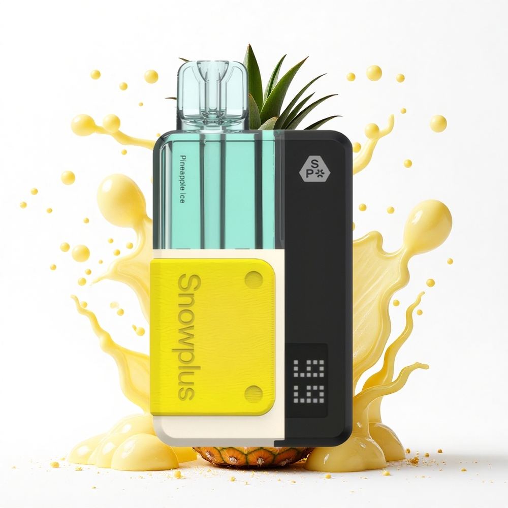 Snowplus Swift 15000 Puffs Pod Kit Ananasowy Lód Podwójna Siatka 1000 mAh
