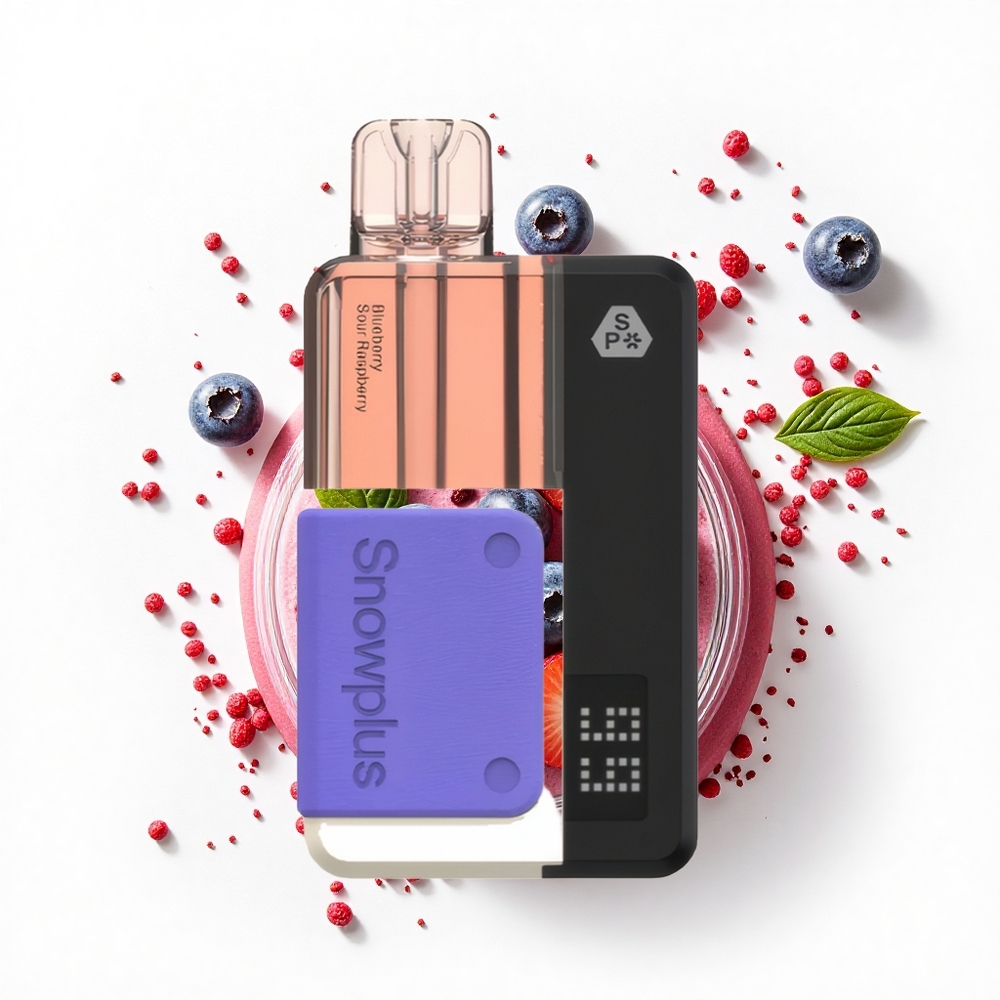 Snowplus Swift 15000 Puffs Pod Kit Borówkowo-Kwaśna Malina Dual Mesh 1000mAh 65g