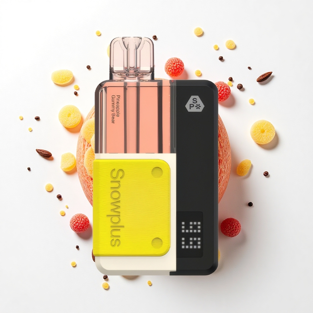 Snowplus Swift 15000 Puffs Pod Kit Miś Gumowy z Ananasem 1000 mAh Podwójna Siatka