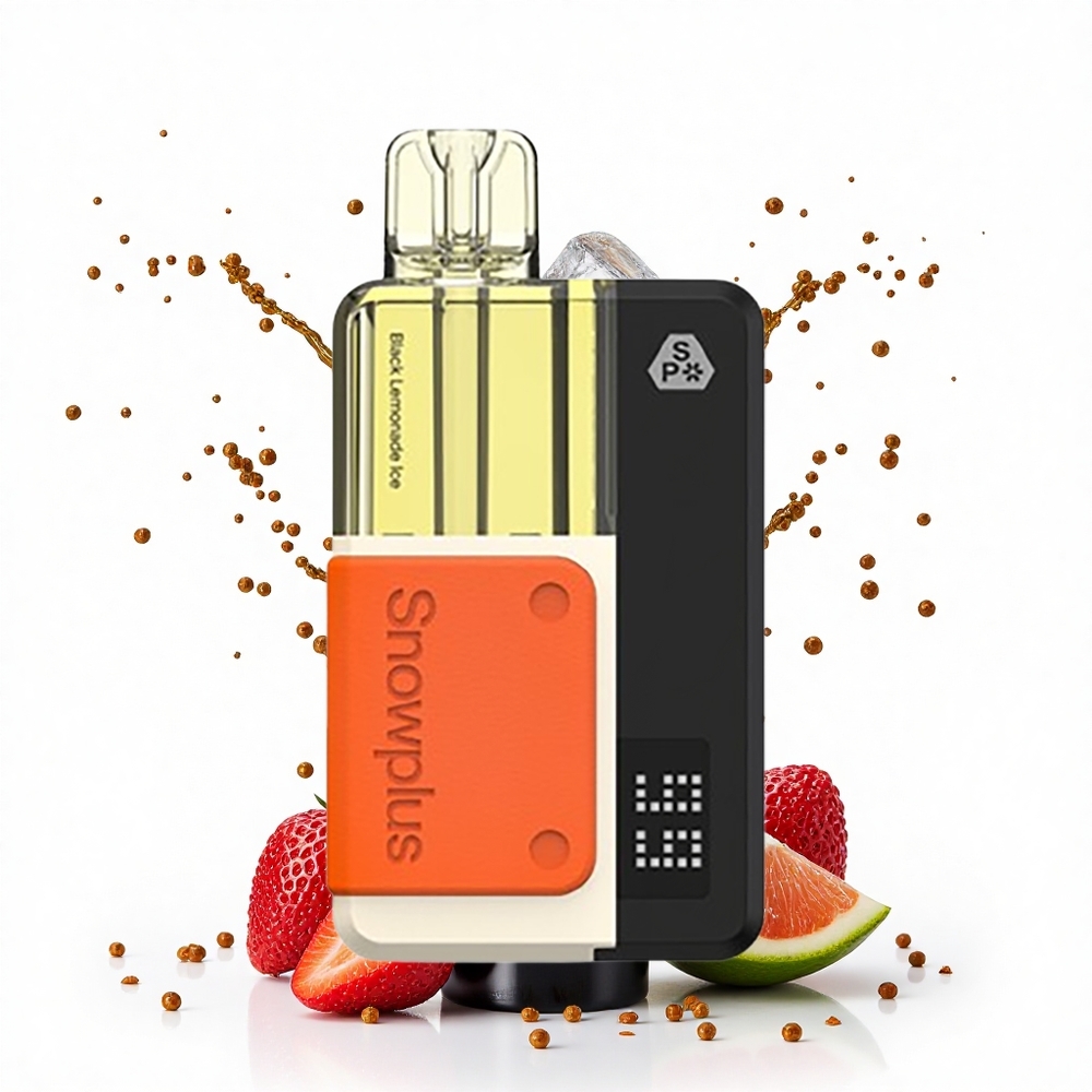Snowplus Swift 5000 Puffs Czarna Lemonada Lodowa Podwójna Siatka 1000 mAh