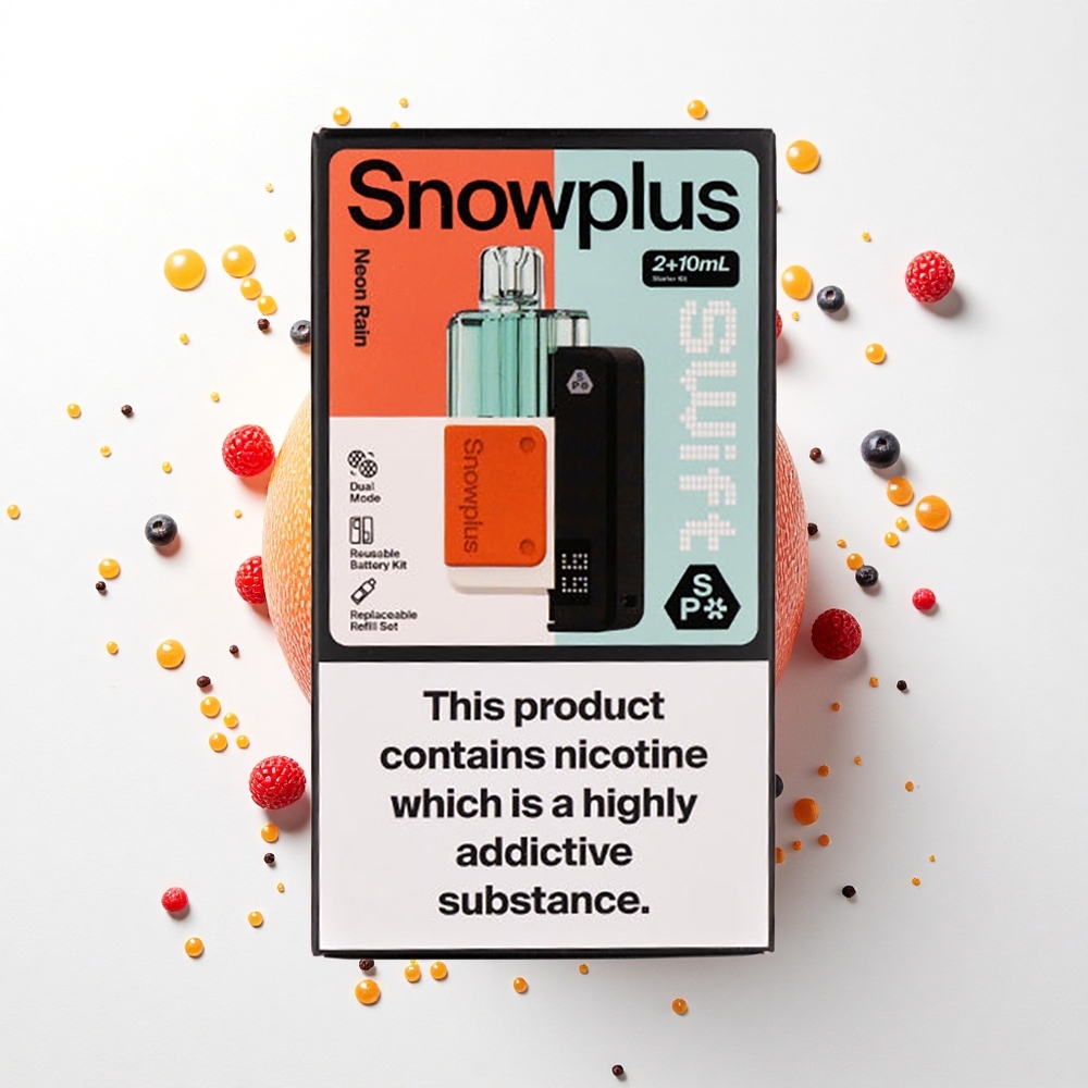 Snowplus Swift 5000 Puffs Neonowy Deszcz Podwójna Siatka 1000 mAh