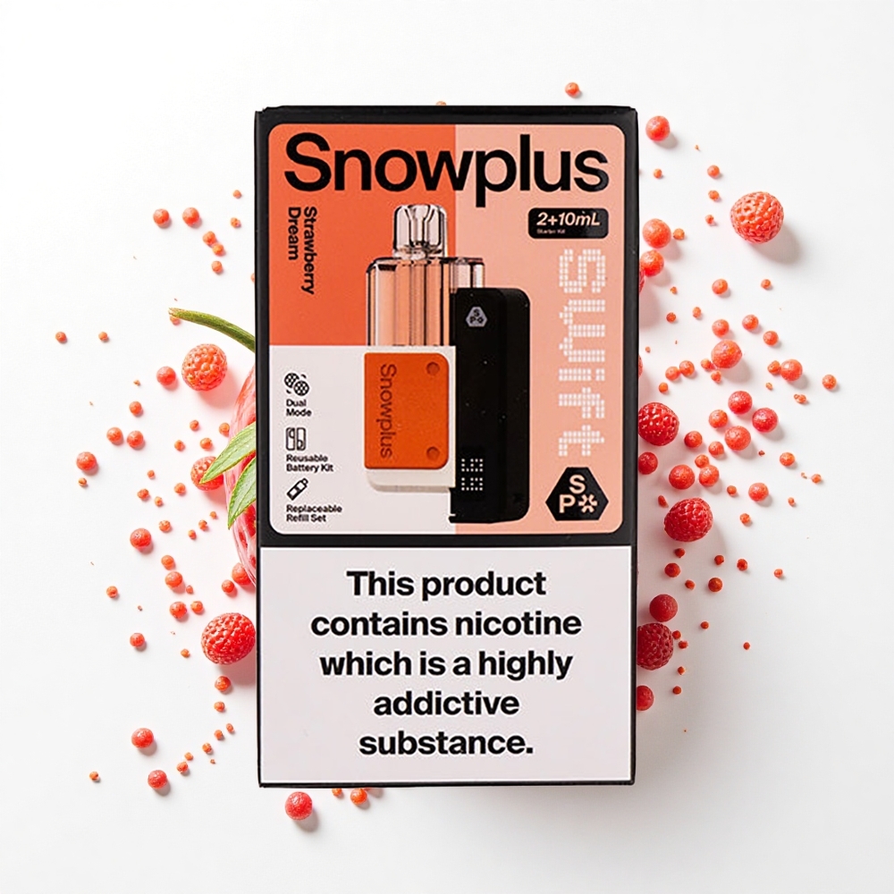 Snowplus Swift 5000 Puffs Truskawkowa Przygoda Dual Mesh 1000 mAh