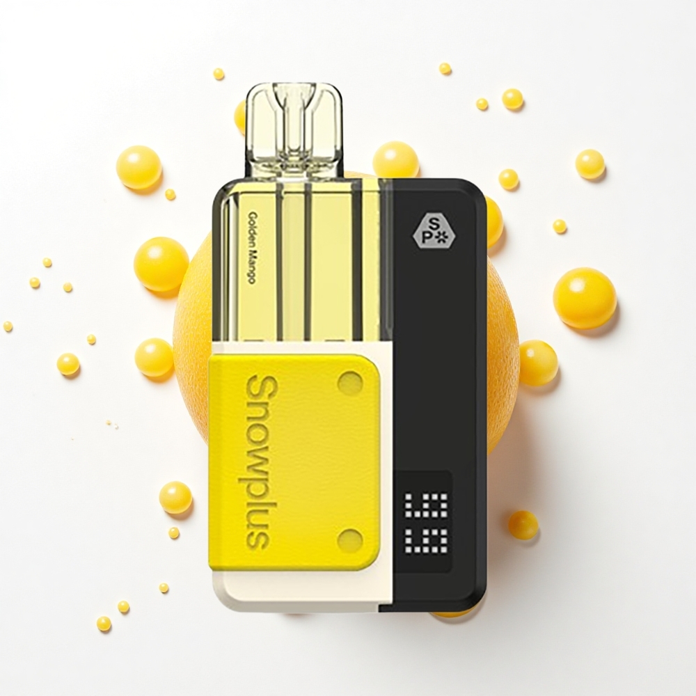 Snowplus Swift 5000 Puffs Złote Mango Podwójna Siatka 1000 mAh